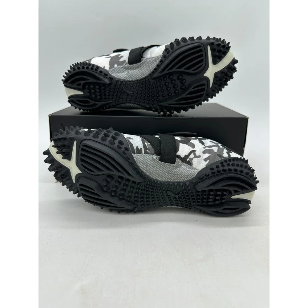 Puma Mostro Camo Men's Size 7 Women's 8.5 Black White Athletic Shoes 401540 02